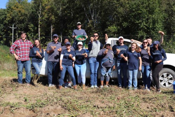 photo of group at Clagett Farm