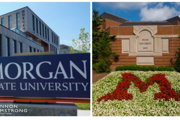 Photo of Morgan State University signage